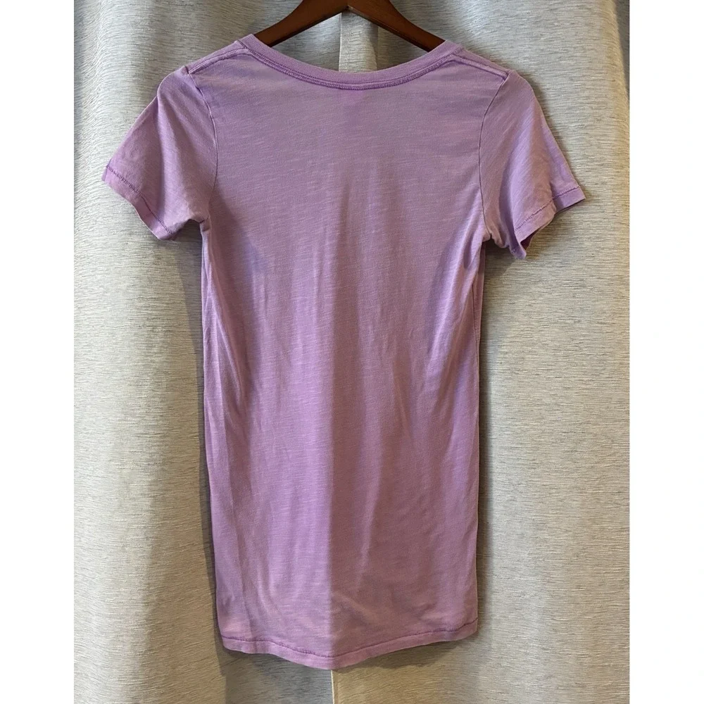 Victoria Secret Sheer Purple V Neck Top Y2K Size‎ XS